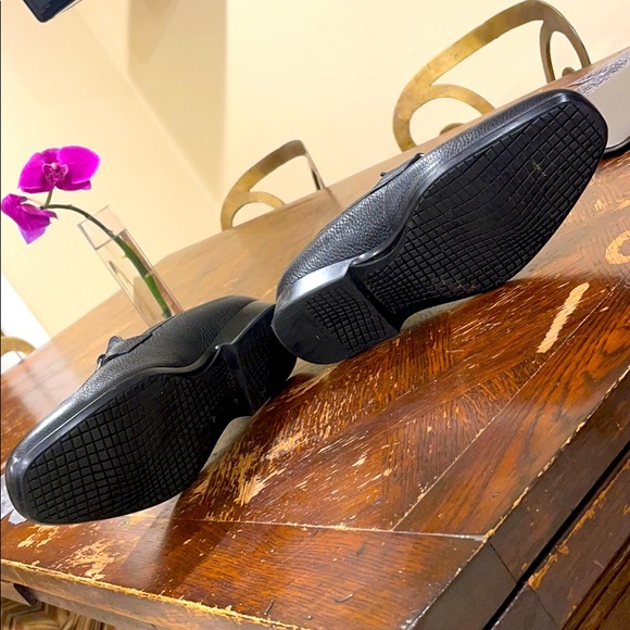 Men’s ferragamo black loafers size 8 1/2 2E main image 8
